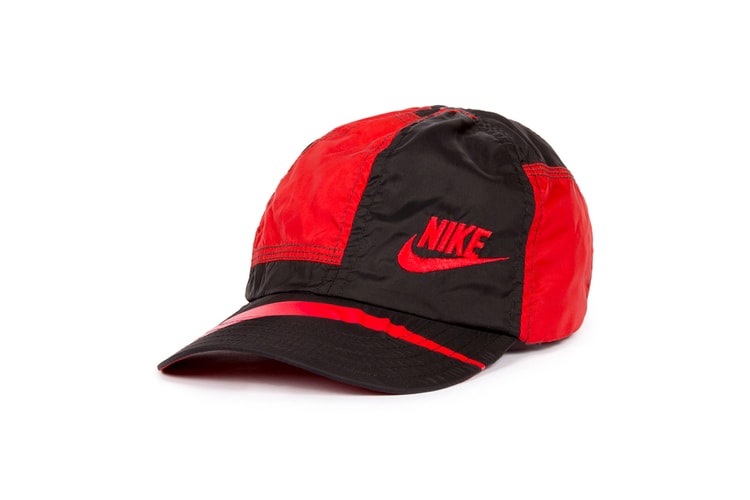 DRx Romanelli Crafts One-Off Headwear Pieces From Vintage Nike Tracksuits