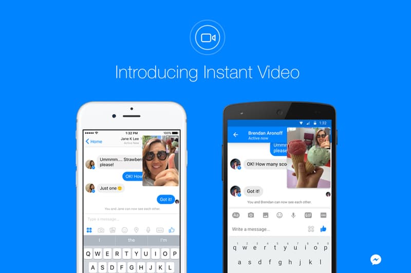 Facebook Messenger Instant Video