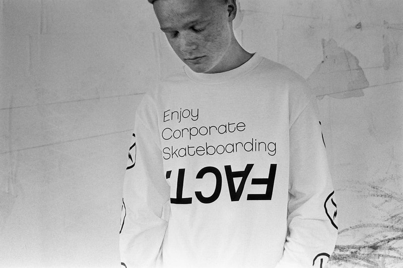 FACT 2016 Fall Winter Collection Damon Way Brandon Day T-shirts Fashion Skateboarding