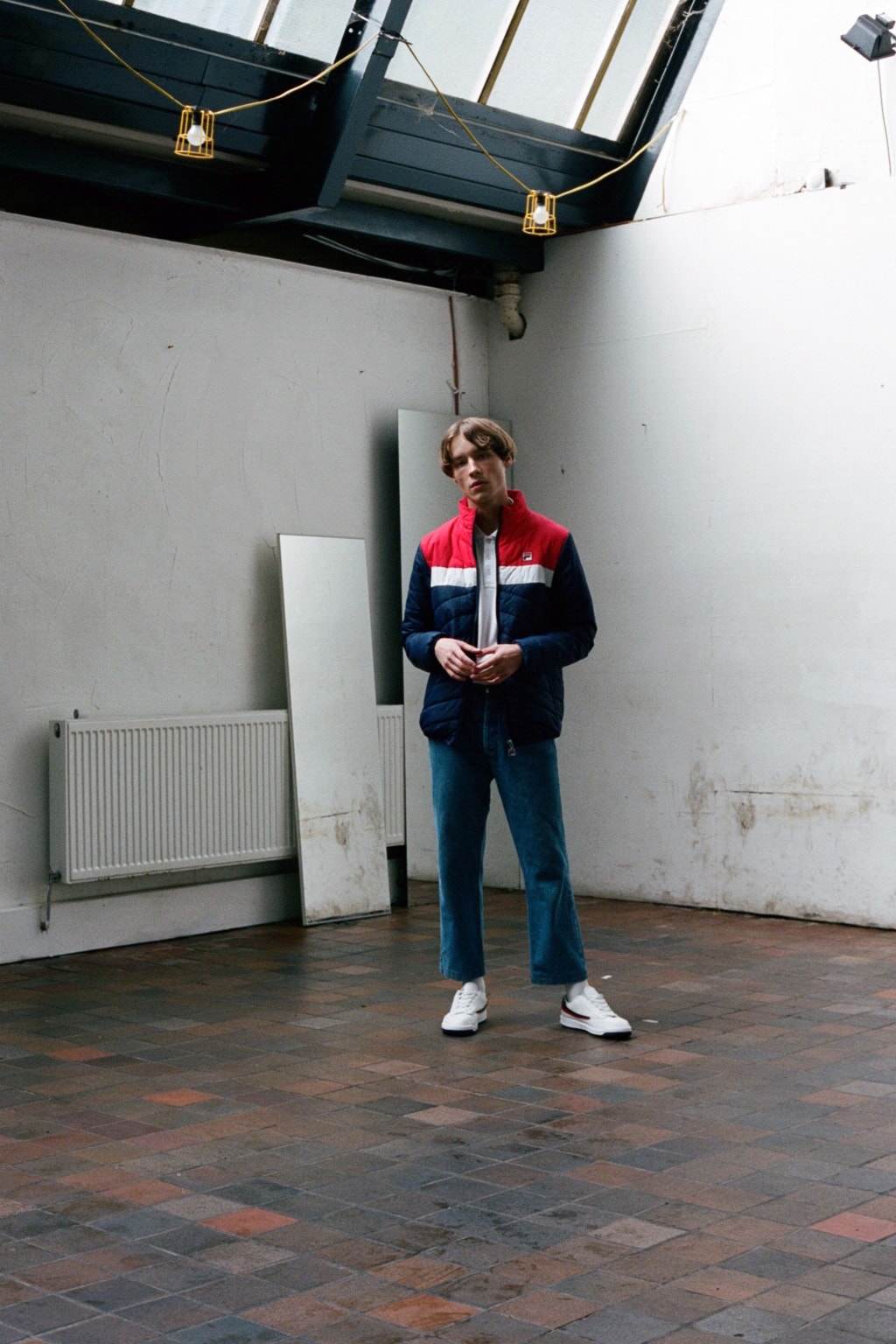 FILA 2016 Fall/Winter "Vintage" Campaign blue white red