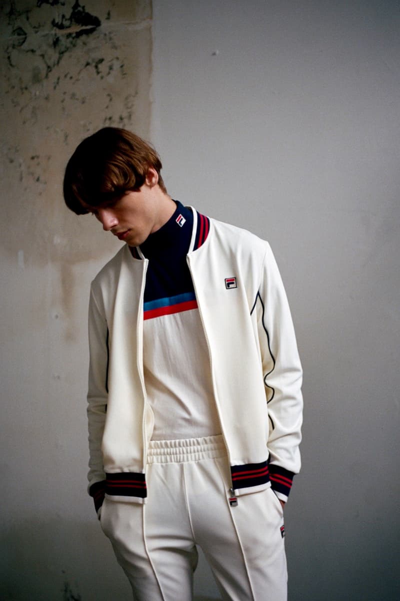 FILA 2016 Fall/Winter "Vintage" Campaign blue white red