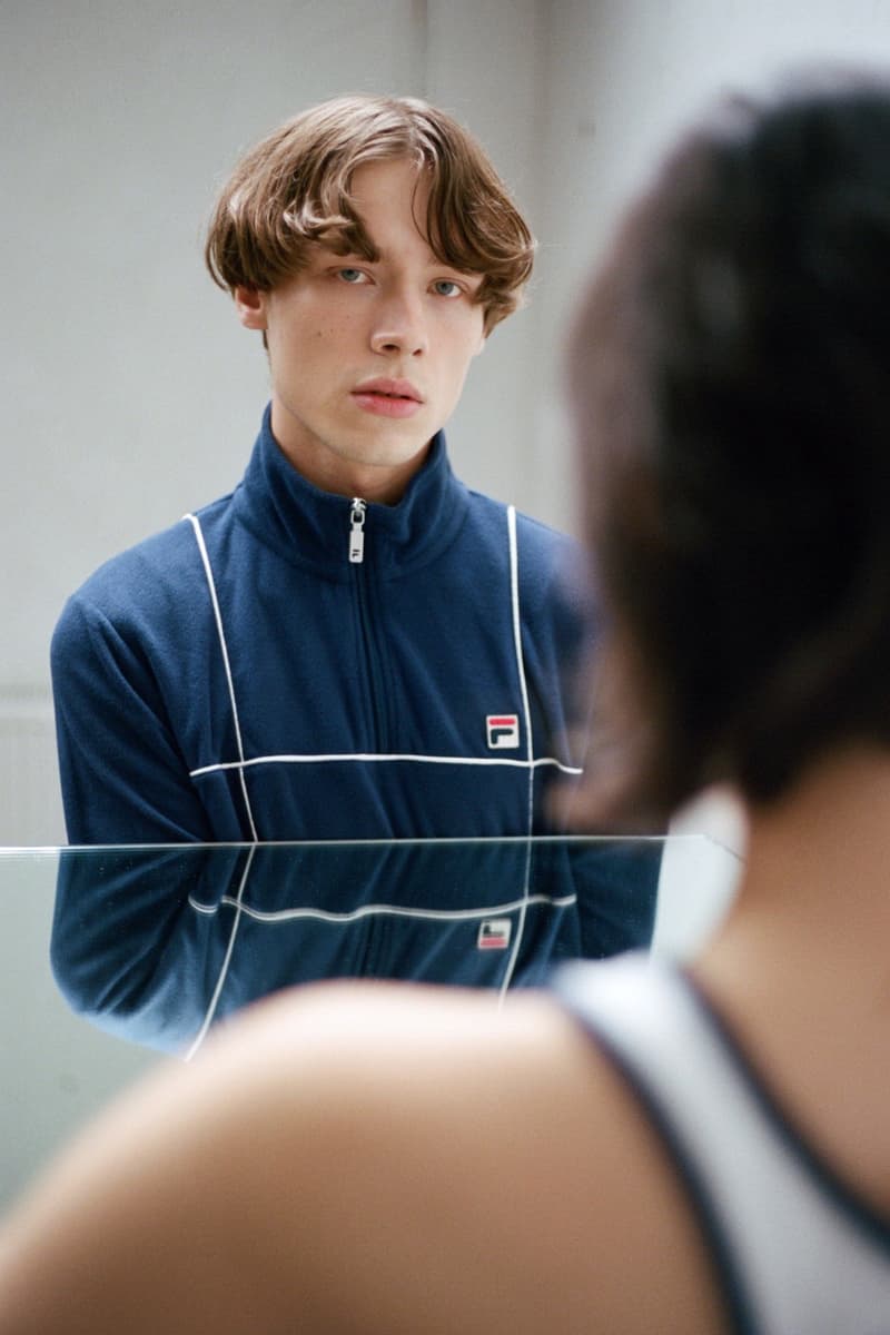 FILA 2016 Fall/Winter "Vintage" Campaign blue white red