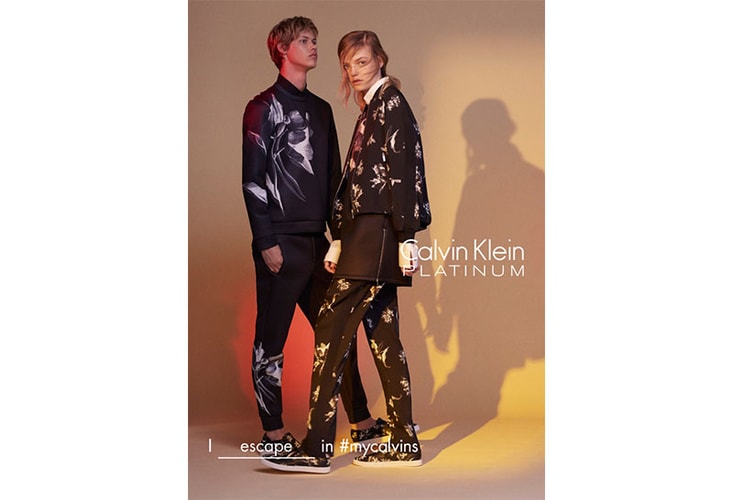 Flowers Bloom With This New Capsule Collection From Calvin Klein Platinum