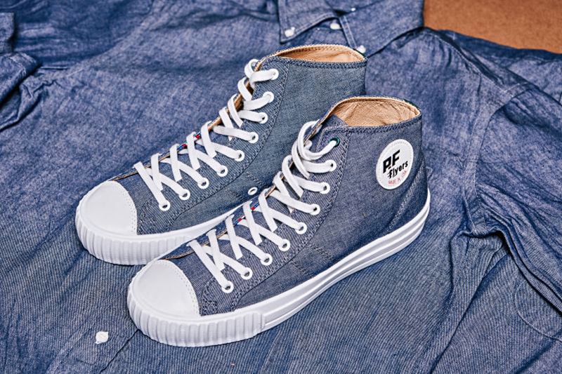 Gitman Vintage x PF Flyers Made in the USA Center Hi