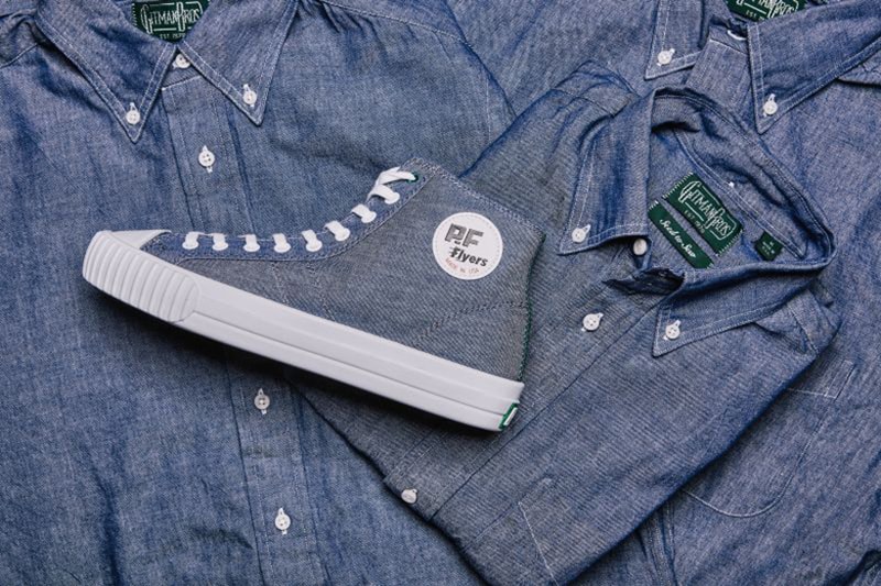 Gitman Vintage x PF Flyers Made in the USA Center Hi