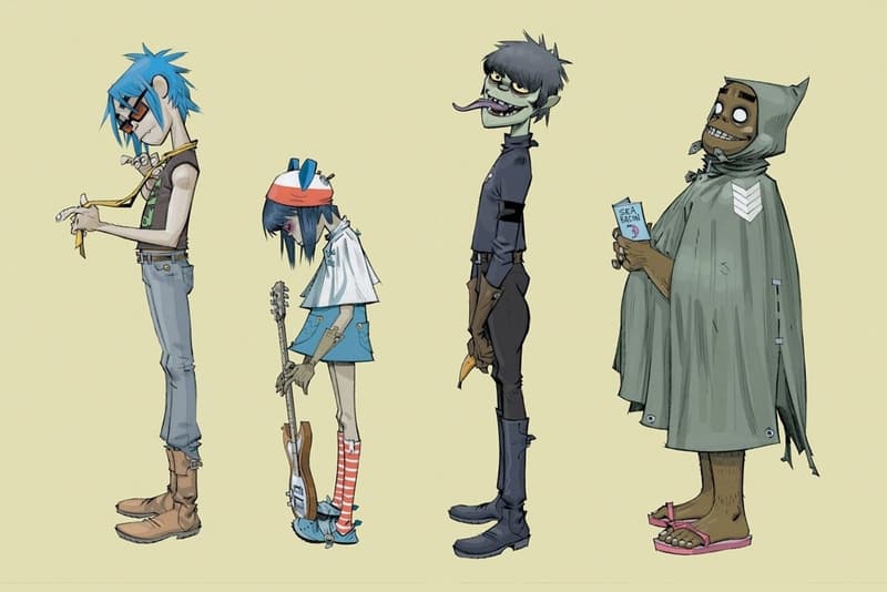 Gorillaz Hit the Social Media World by Joining Instagram twitter Jamie Hewlett Damon Albarn