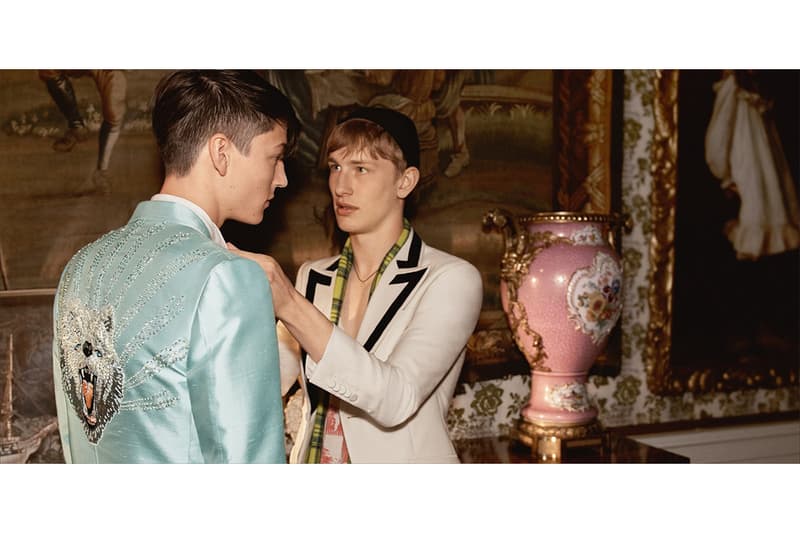 Gucci Cruise 2017 Campaign chatsworth house