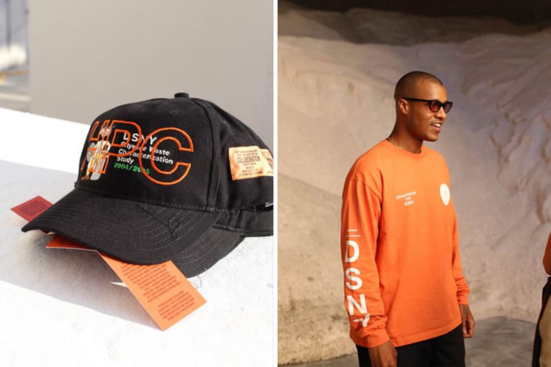 Heron Preston DSNY Collection orange