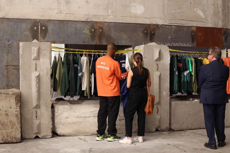 Heron Preston DSNY Collection orange