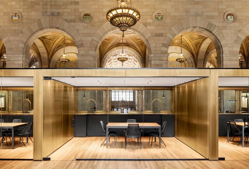 Historic Montreal Bank Tech Startup Office Space