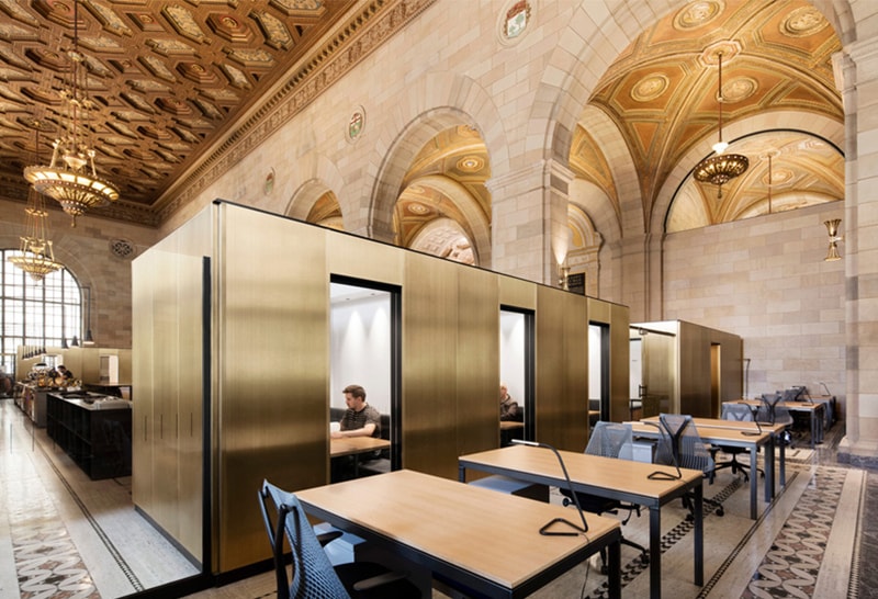 Historic Montreal Bank Tech Startup Office Space
