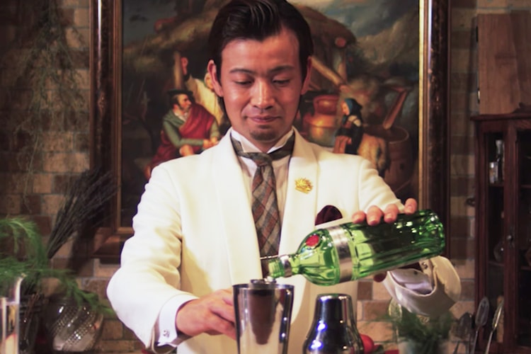 Watch as Japan's Greatest Bartender Makes a Perfect Gin Apple & Fennel Cocktail