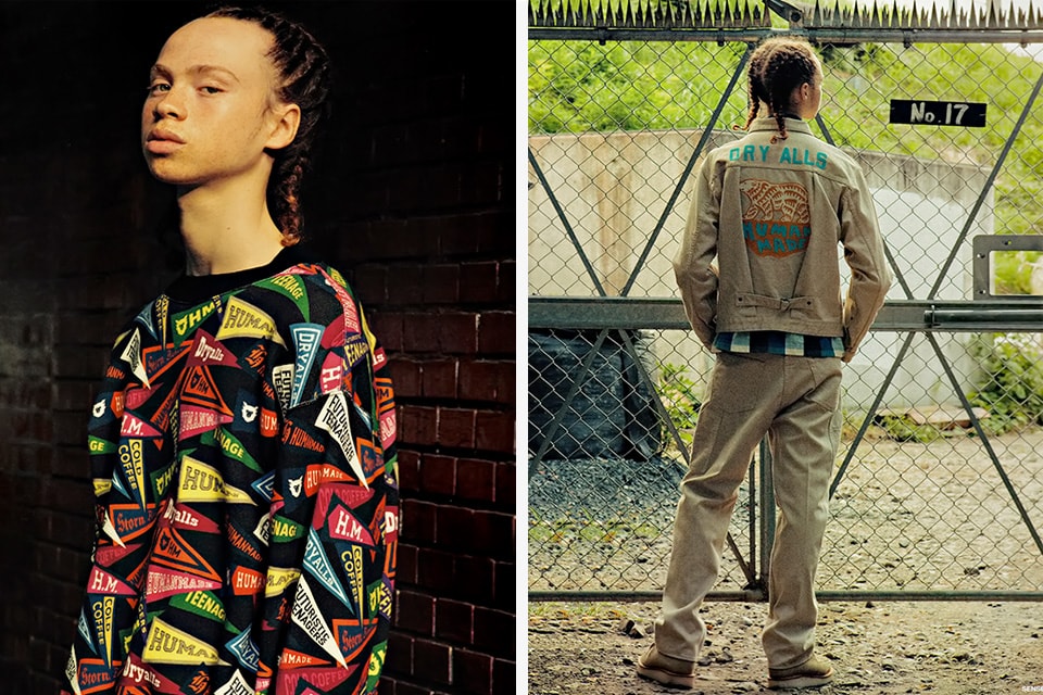 HUMAN MADE Shows off Its 2016 Fall/Winter Collection in SENSE Magazine editorial lookbook nigo jackets pants