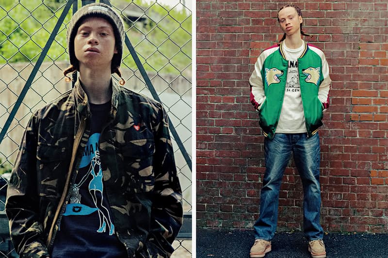 HUMAN MADE Shows off Its 2016 Fall/Winter Collection in SENSE Magazine editorial lookbook nigo jackets pants
