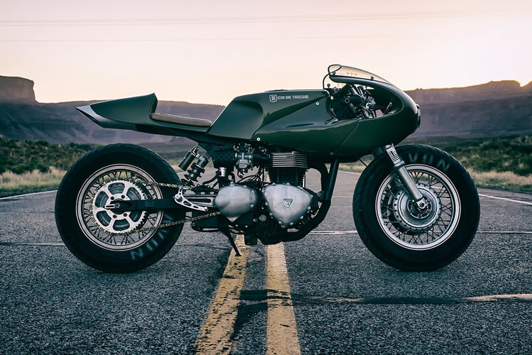 Icon 1000 Transforms a Triumph Thruxton Into the ‘Three Martini Lunch’ Bike