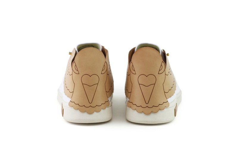 jeffstaple Customized Stan Smiths adidas Originals Zhijun Wang pigeon tanned italian vegetable leather