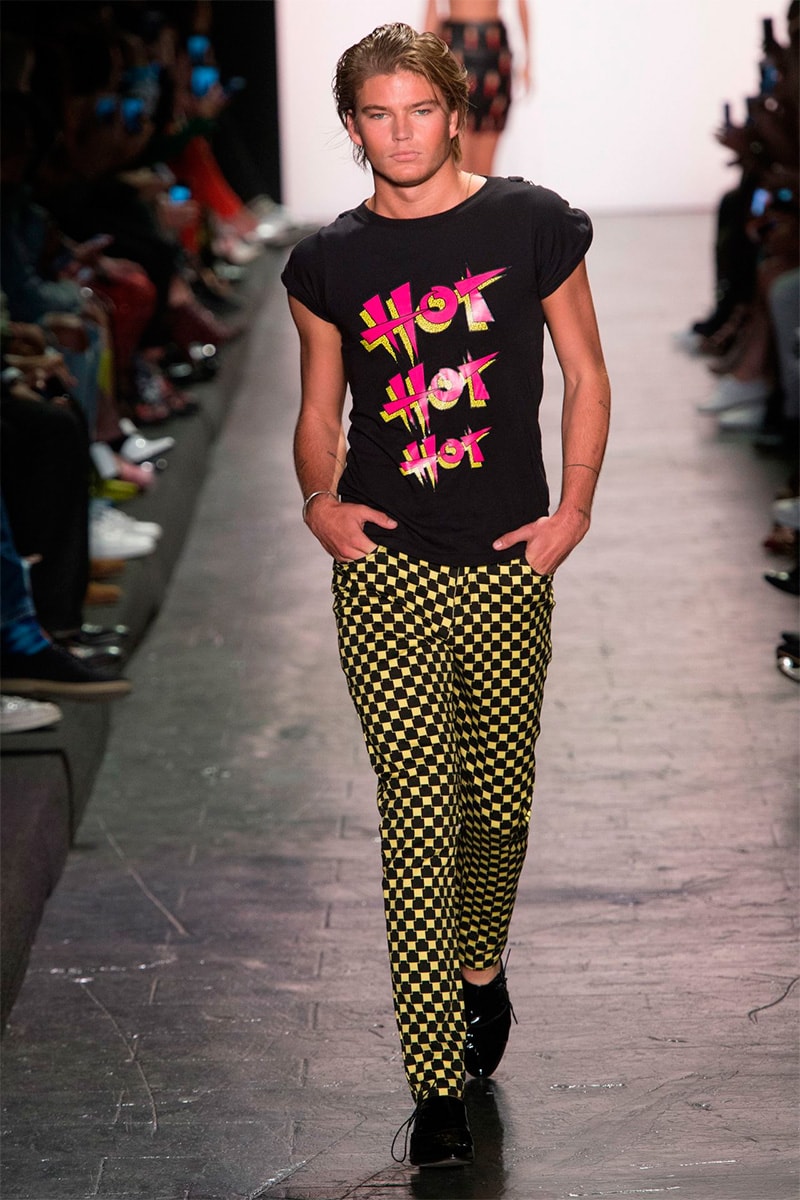 Jeremy Scott 2017 SS Collection New York Fashion Week latex sex inspired neon-infused looks