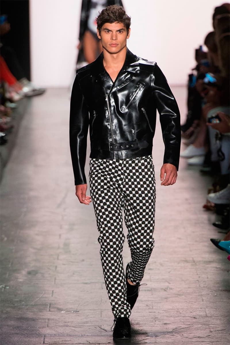 Jeremy Scott 2017 SS Collection New York Fashion Week latex sex inspired neon-infused looks