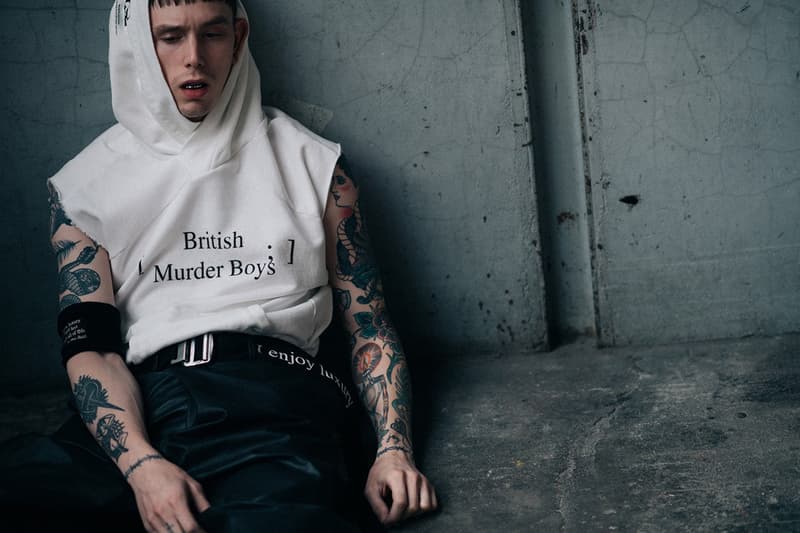 JULIUS 2017 Spring/Summer "Knives" Editorial Adam Katz Sinding Murder boys