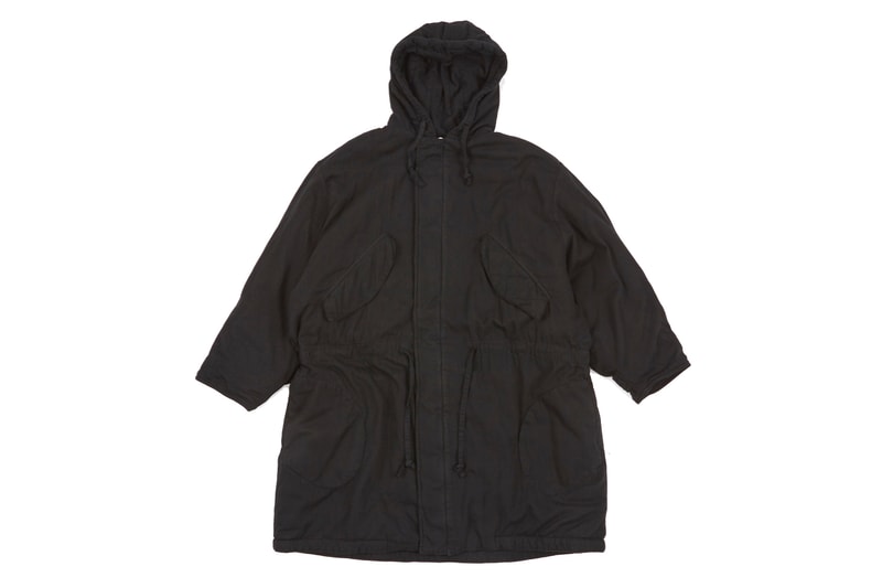 Katharine Hamnett x YMC Boiler Suit, black, cotton, onesie, one-piece, jumpsuit, drawstring, pockets