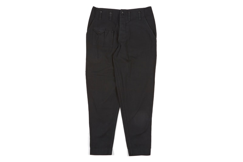 Katharine Hamnett x YMC Boiler Suit, black, cotton, onesie, one-piece, jumpsuit, drawstring, pockets