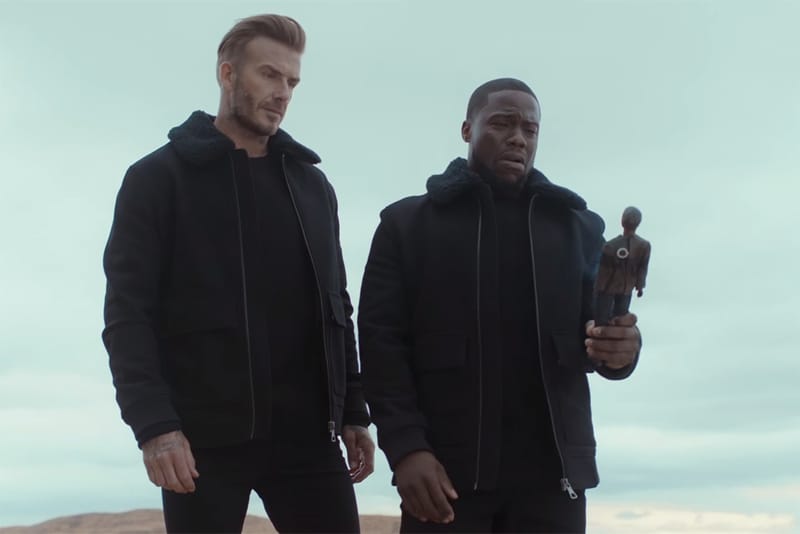 Kevin Hart & David Beckham Take a Road Trip to Las Vegas in Latest H&M Spot