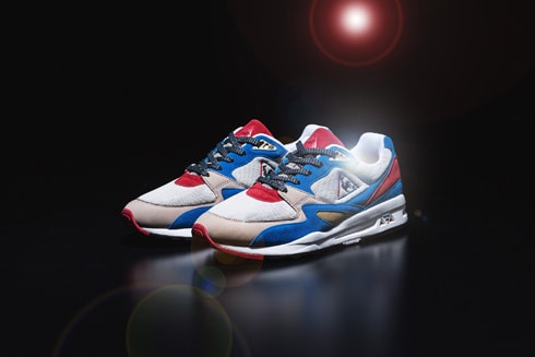 KICKS LAB  le coq sportif LCS R 800 Sneaker red white blue