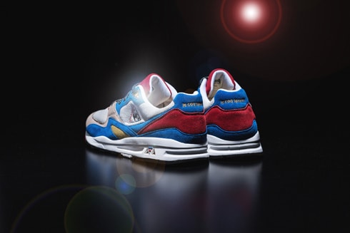 KICKS LAB  le coq sportif LCS R 800 Sneaker red white blue