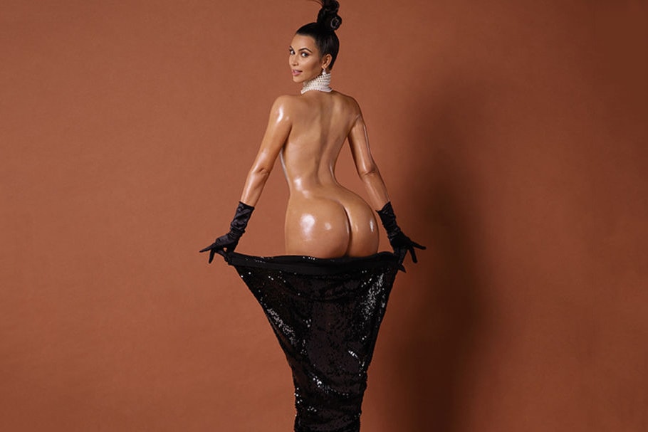 Kim Kardashian's Bottom Almost Gets a Kiss From Same Man Who Attacked ...