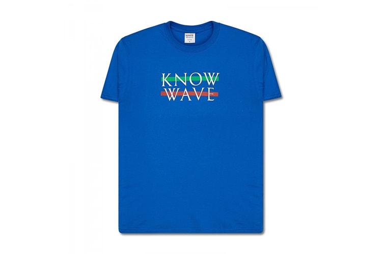 KNOW WAVE Releases T-Shirts to Celebrate SLAM JAM Milan Opening