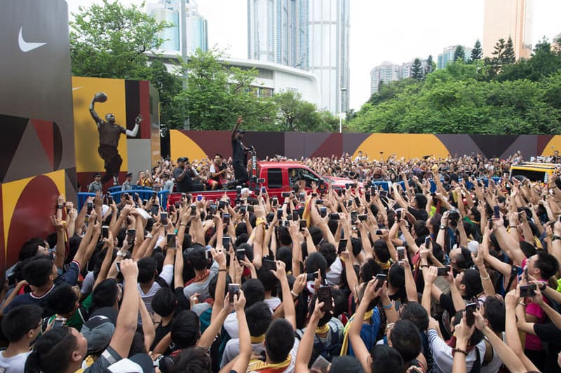 LeBron James China Nike Summer Tour guangzhou beijing