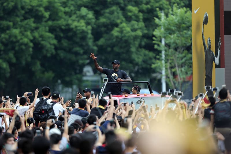 LeBron James China Nike Summer Tour guangzhou beijing