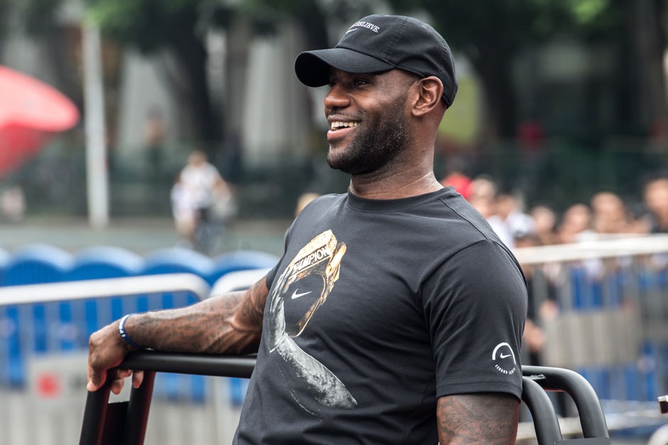 LeBron James China Nike Summer Tour guangzhou beijing