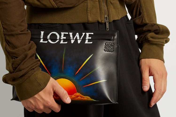 Check out Loewe's Hand-Painted Range of Leather Pouches