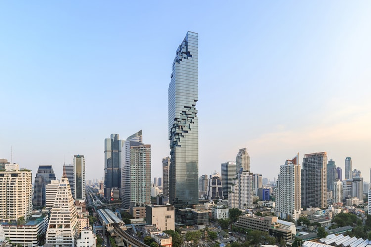 The MahaNakhon Skyscraper Debuts as Thailand's Tallest Building