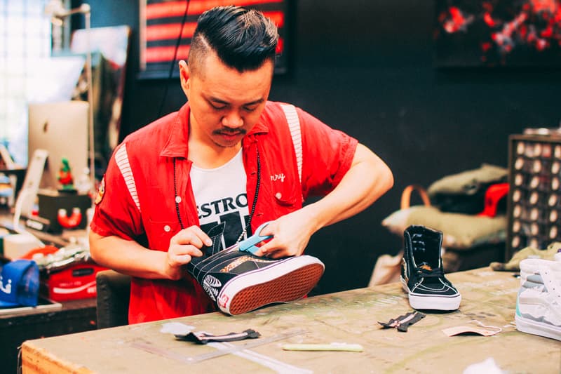 SBTG Mark Ong Sk8-Hi House of Vans Singapore