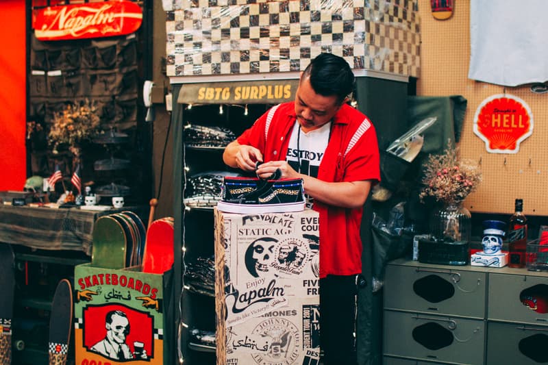 SBTG Mark Ong Sk8-Hi House of Vans Singapore