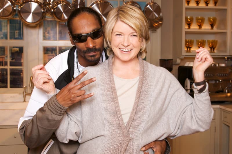 martha stewart snoop dogg los angeles dinner party vh1 dj khaled robin thicke