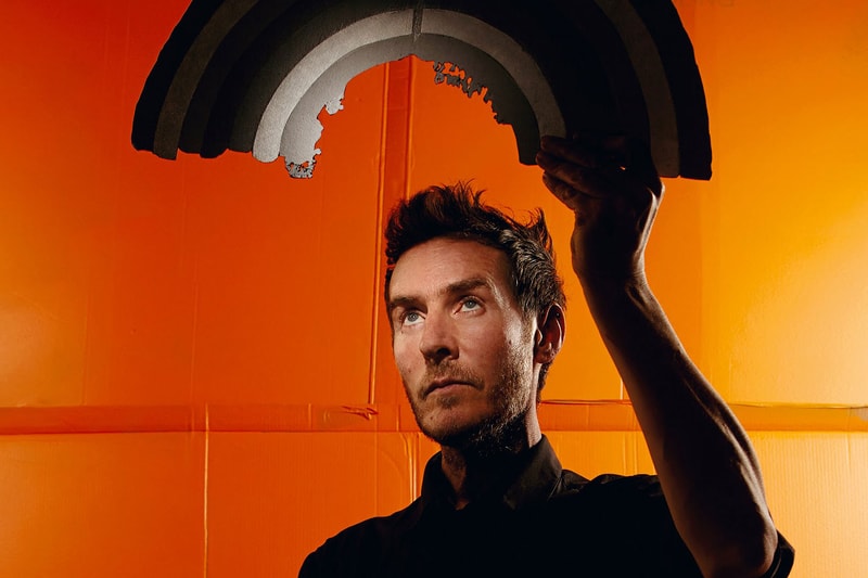 Massive Attack Robert Del Naja Orange Painting