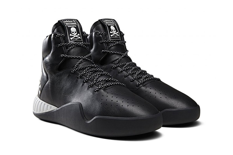 mastermind JAPAN x adidas Originals nmd xr1 tubular instinct black white skull bones