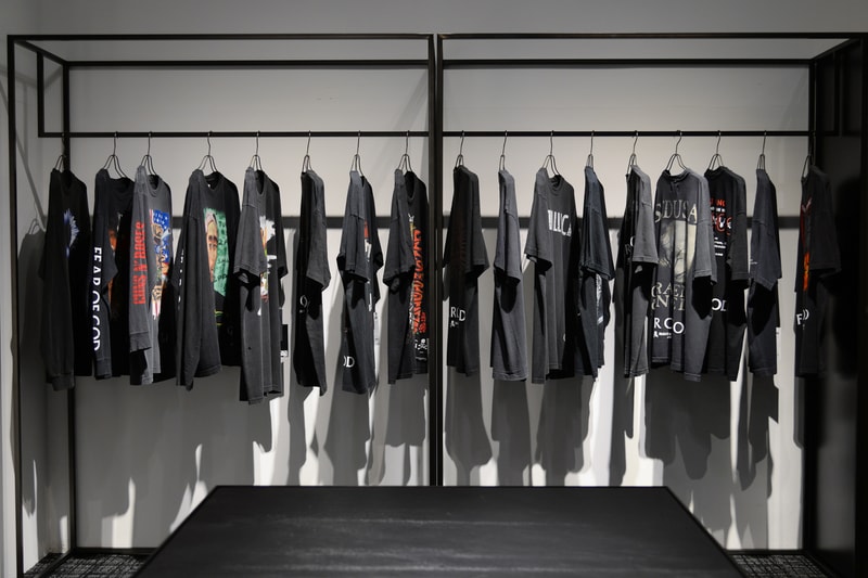 mastermind JAPAN x Fear of God black metallica red vintage