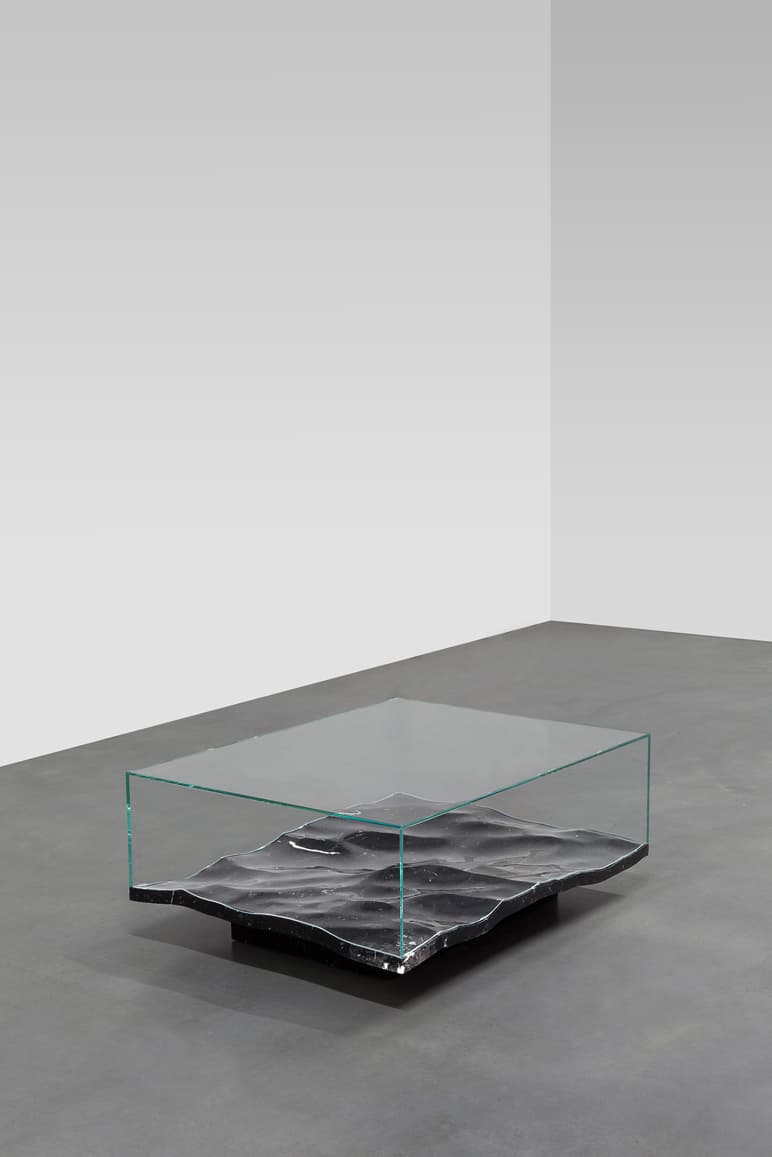 Liquid Aluminium table