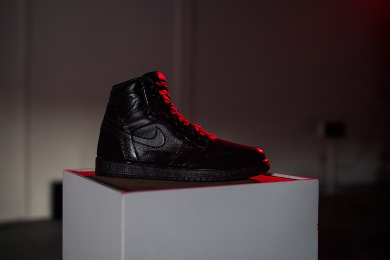 Matthew Senna Sneaker Sculptures jordan gold ovo nike resin
