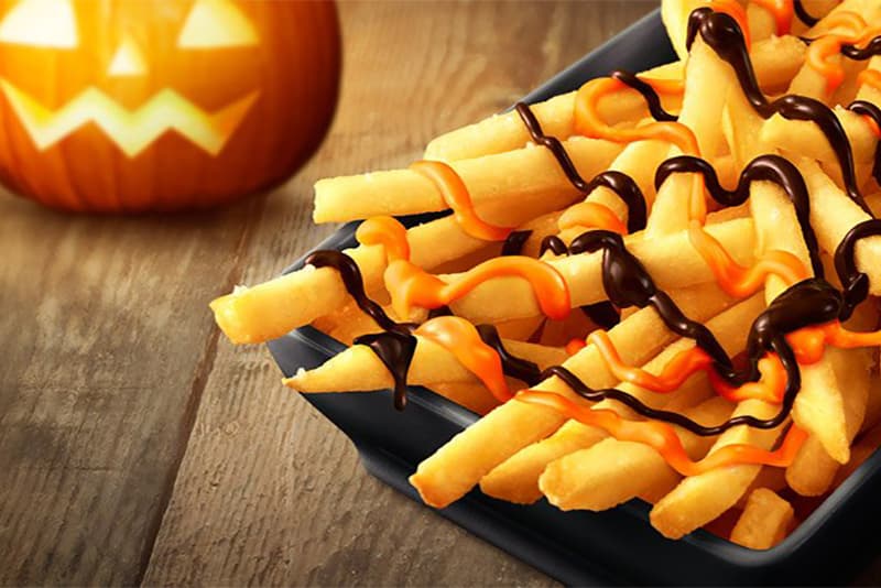 McDonalds Japan Halloween Chocolate Pumpkin French Fries