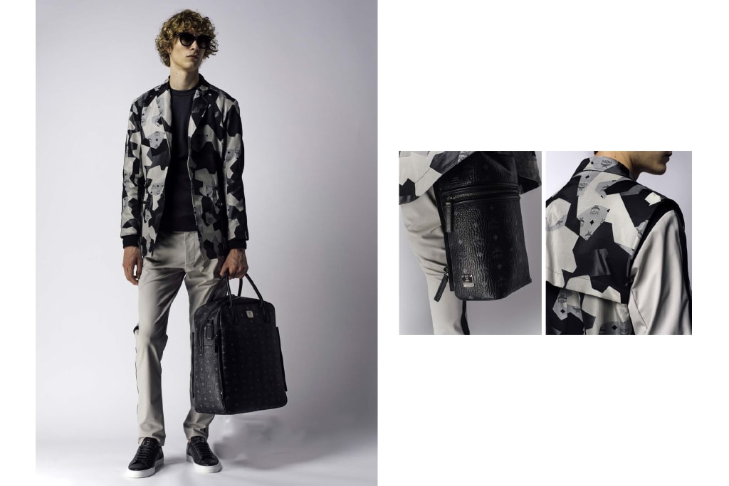 MCM x Christopher Raeburn 2017 Spring/Summer "Made to Move" sustainable fabrics graphic prints 