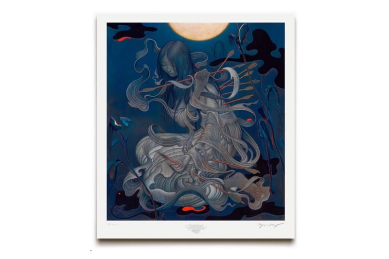 James Jean Exhibits New Print “Chang’e” for Limited Time