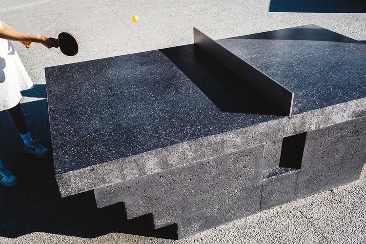 Play Ping Pong in Style on These Concrete Tables