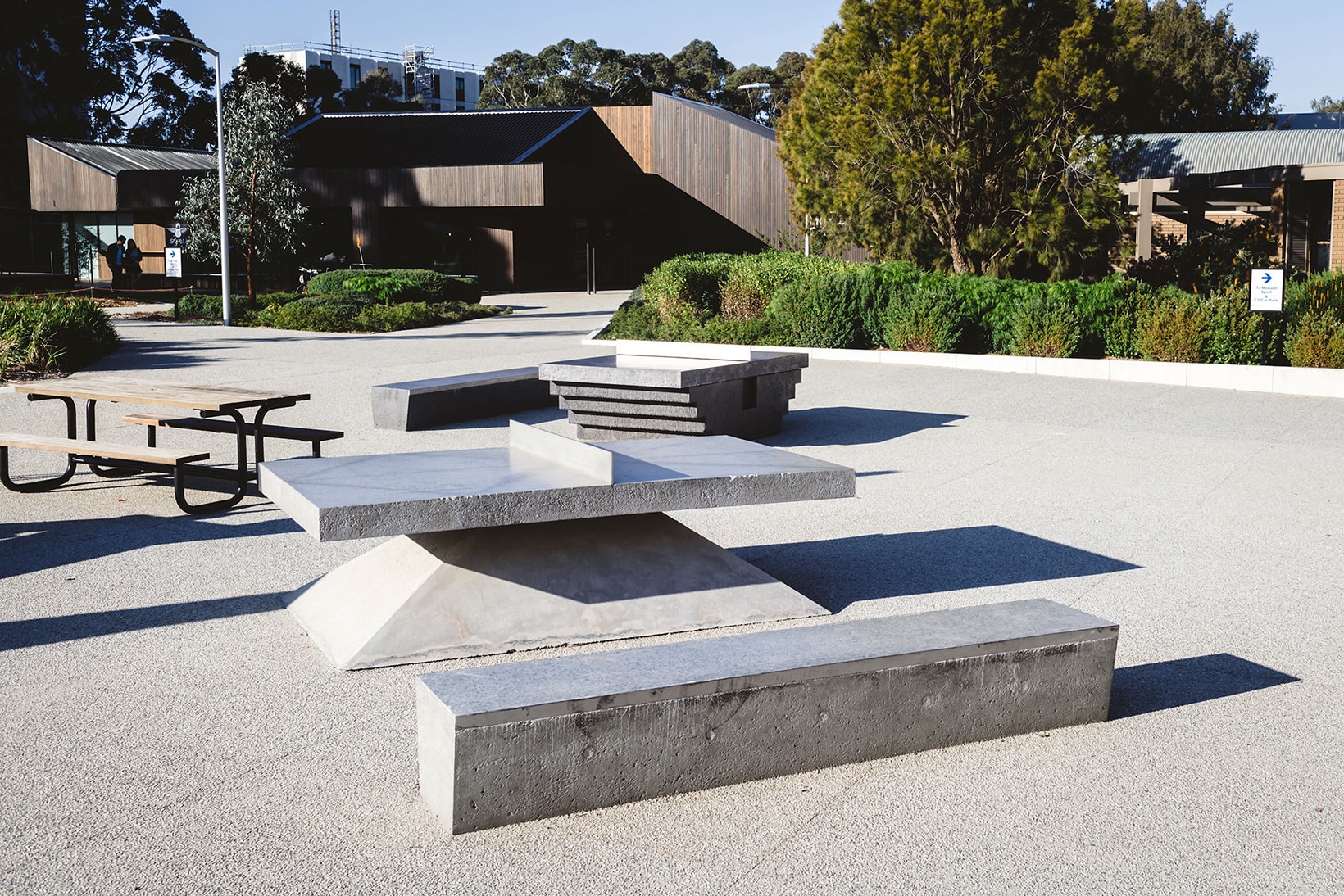 Monolith Ping Pong Tables concrete copper 