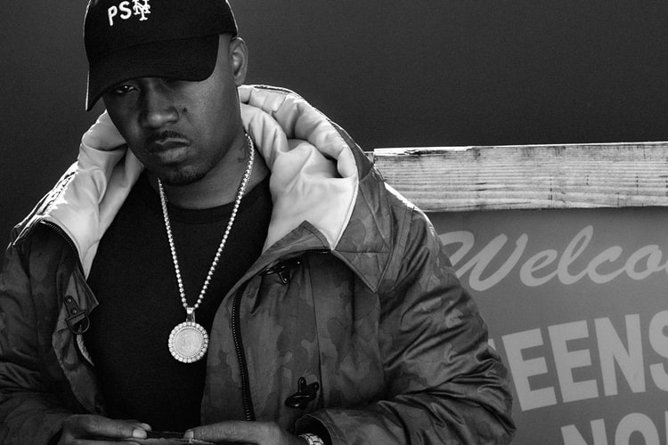 New York Legend Nas Models Public School's Latest New Era Collaboration