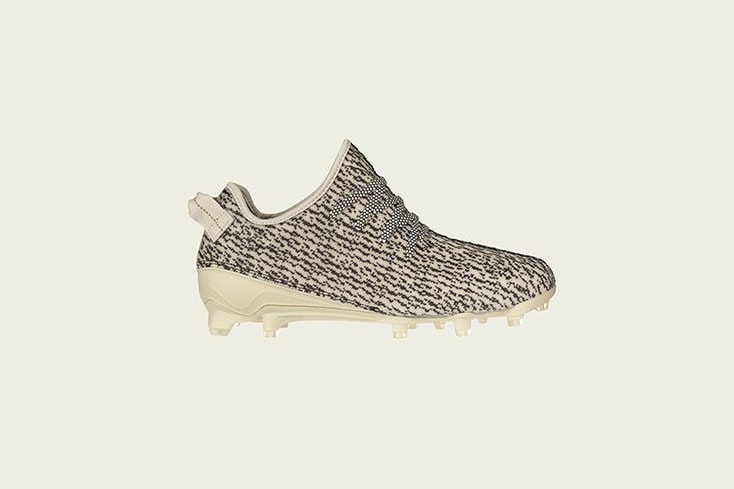 Kanye west yeezy adidas cleats turtle dove
